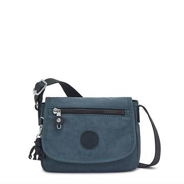 Kipling Sabian Crossbody Mini Torbe Tamnoplave Sive | HR 1341OK